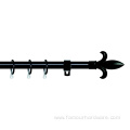 Sword shaped head aluminum alloy curtain rod